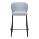 Zuo Linz 109781 Counter Stool - Grey IMAGE 3