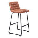 Zuo Pago 109950 Barstool - Brown IMAGE 6