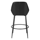 Zuo 110075 Vila Barstool - Black IMAGE 4