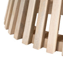 Zuo Mazara 109861 Coffee Table - White & Natural IMAGE 3