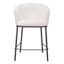 Zuo Essen 109807 Counter Stool - Ivory IMAGE 3