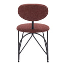 Zuo Novi 110018 Dining Chair - Maroon Brown IMAGE 4