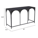 Zuo Loriet 109837 Console Table - Black IMAGE 7