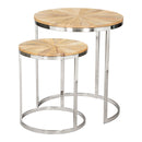 Zuo Bari 109776 Nesting Table Set - Natural IMAGE 1