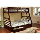Titus Furniture T2700E 39”/54” Bunk Bed (Espresso) IMAGE 1