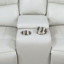 Coaster Furniture Greenfield 610262P Upholstered Power Reclining Loveseat - Dove Grey IMAGE 10