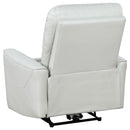 Coaster Furniture Greenfield 610263P Upholstered Power Recliner Chair - Dove Grey IMAGE 5