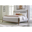 Signature Design by Ashley Lyncott B615B2 Queen Upholstered Panel Bed IMAGE 4