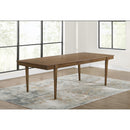 Signature Design by Ashley Lyncott D615-45 Rectangular Dining Room Extension Table IMAGE 5