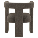Coaster Furniture Petra 902880 Boucle Upholstered Accent Side Chair - Chocolate Brown IMAGE 6
