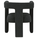 Coaster Furniture Petra 902882 Boucle Upholstered Accent Side Chair - Black IMAGE 6