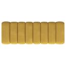 Coaster Furniture Summer 910292 Fabric Upholstered Tufted Accent Bench - Mustard Yellow IMAGE 6