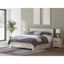 Signature Design by Ashley Lawroy B2310B12 King Panel Bed with Storage IMAGE 8