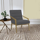 Coaster Furniture Kirra 903144 Upholstered Metal Arm Accent Chair - Dark Grey IMAGE 10