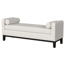 Coaster Furniture Rosie 910270 Upholstered Accent Bench with Armrests - Vanilla IMAGE 3