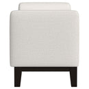 Coaster Furniture Rosie 910270 Upholstered Accent Bench with Armrests - Vanilla IMAGE 4
