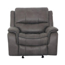 Furniture of America Henricus Glider Fabric Recliner CM9911DG-CH IMAGE 6
