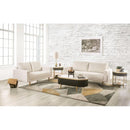 Furniture of America Elverum Stationary Loveseat FM61000WH-LV IMAGE 2