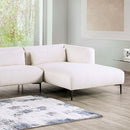 Furniture of America Paderborn Fabric Sectional FM63002WH-SECT-R IMAGE 1