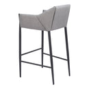 Zuo Andover 110169 Barstool - Slate Grey IMAGE 5