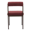 Zuo Livorno 110103 Dining Chair - Red & Bronze IMAGE 4