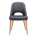 Zuo Leith 110123 Dining Chair - Black IMAGE 3