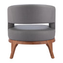 Zuo Penryn 110112 Accent Chair - Slate Grey IMAGE 4