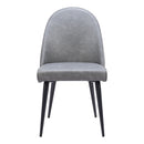 Zuo Silloth 110118 Armless Dining Chair - Grey IMAGE 3