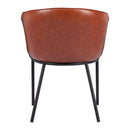 Zuo Garston 110176 Dining Chair - Brown IMAGE 4