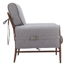 Zuo Klem 110205 Accent Chair - Grey IMAGE 2