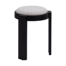 Zuo Banjul 109815 Ottoman - Misty Grey IMAGE 2