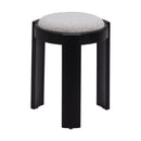 Zuo Banjul 109815 Ottoman - Misty Grey IMAGE 3