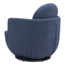 Zuo Bant 110015 Swivel Chair - Blue IMAGE 5