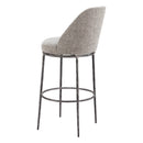 Zuo Nordhavn 110273 Swivel Barstool - Grey IMAGE 5