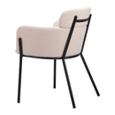 Zuo Bremor 110172 Dining Chair - Beige IMAGE 5