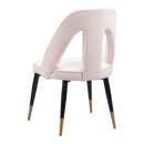 Zuo Artus 110002 Dining Chair - Ivory IMAGE 5