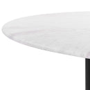 Zuo Izola 110140 Dining Table - White & Black IMAGE 6