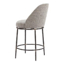 Zuo Nordhavn 110274 Swivel Counter Stool - Grey IMAGE 5