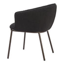 Zuo Essen 110102 Dining Chair - Black & Bronze IMAGE 5