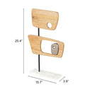 Zuo Wize A12286 Table Art - Natural IMAGE 6