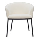 Zuo Essen 110101 Dining Chair - Ivory IMAGE 3