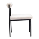 Zuo Livorno 110104 Dining Chair - Ivory IMAGE 2