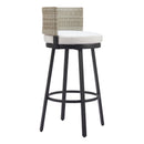 Zuo Midnight Wave 704027 Barstool - White IMAGE 1