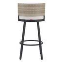 Zuo Midnight Wave 704027 Barstool - White IMAGE 4