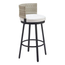 Zuo Midnight Wave 704027 Barstool - White IMAGE 6