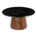 Zuo Aipe 110249 Coffee Table - Black & Brown IMAGE 2