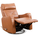 IFDC Swivel Glider Rocker Leather Match Recliner with Wall Recline IF-6331 IMAGE 2