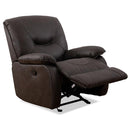 IFDC Glider Rocker Fabric Recliner with Wall Recline IF-6350 IMAGE 2