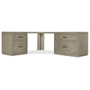 Hooker Furniture 6150-10935-85 Linville Falls Corner Desk with File and Lateral File IMAGE 3