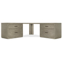 Hooker Furniture 6150-10938-85 Linville Falls Corner Desk with Two Lateral Files IMAGE 3